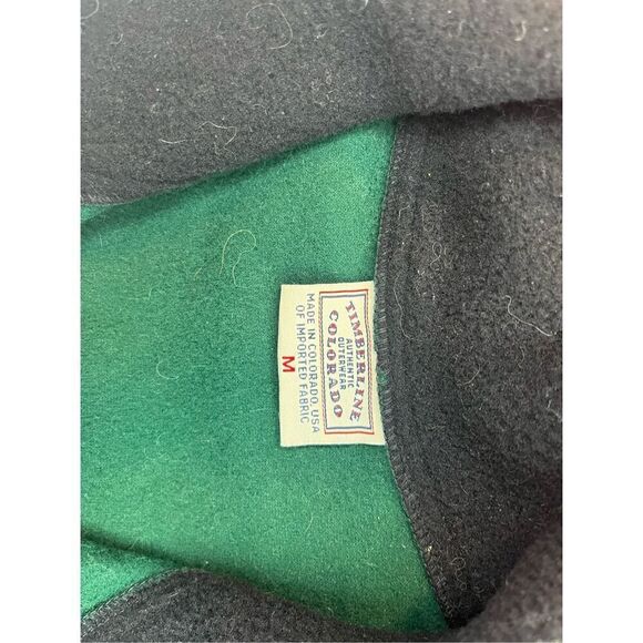 Timberline Colorado green vest zipper 2 pockets on each side on front. Mock col - Picture 8 of 11